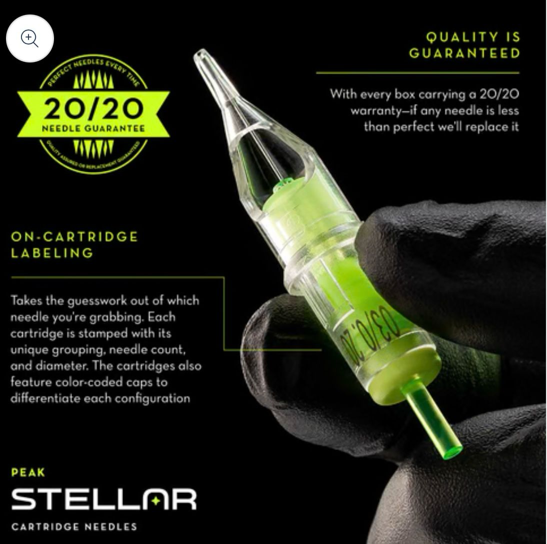 Stellar 2.0 PMU & Tattoo Cartridges