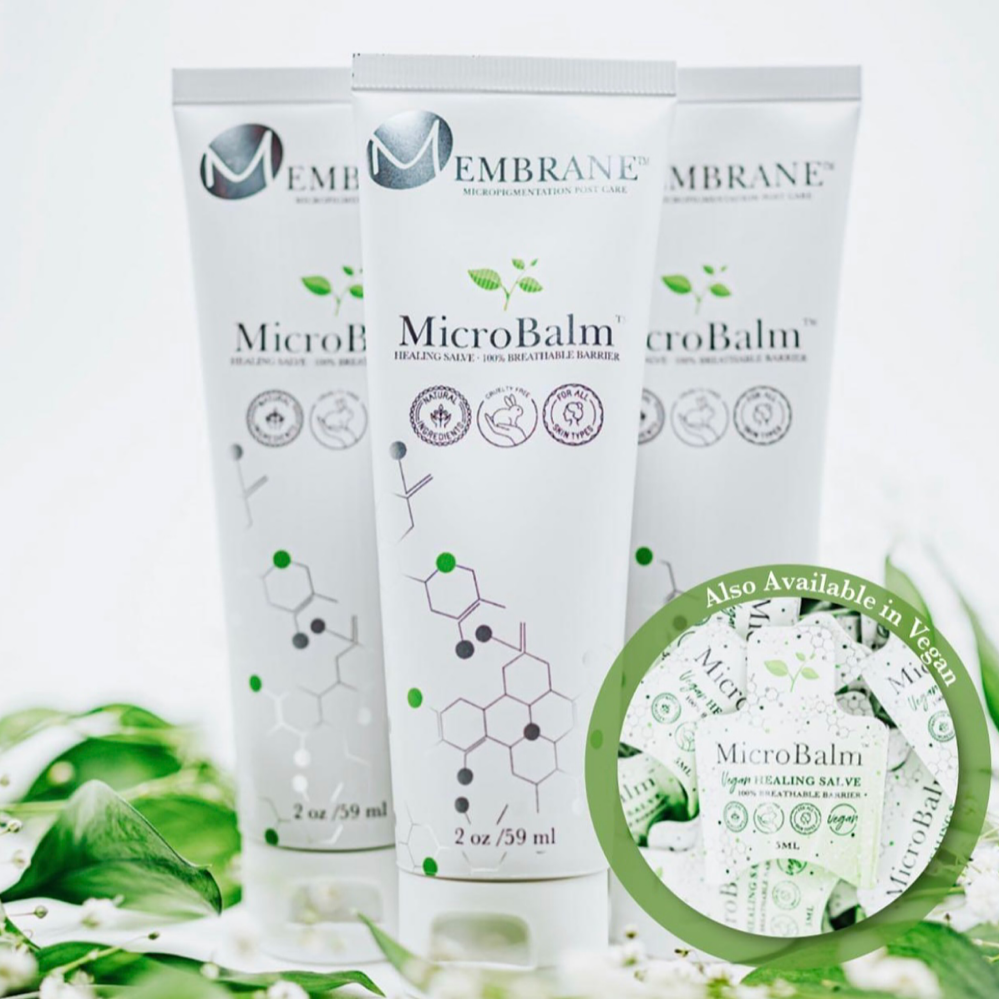 Membrane MicroBalm 2 oz. Tube or Jar MicroPmu Tattoo Supply