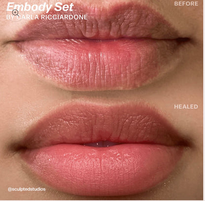 Carla Ricciardone Embody Lip Set x Permablend