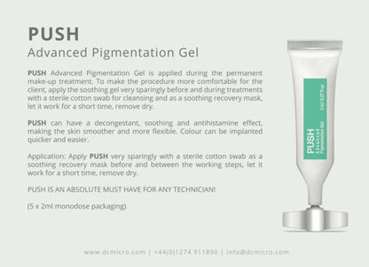 PUSH- Advanced Pigmentation Gel (Goldeneye Coloressense) MicroPmu Tattoo Supply