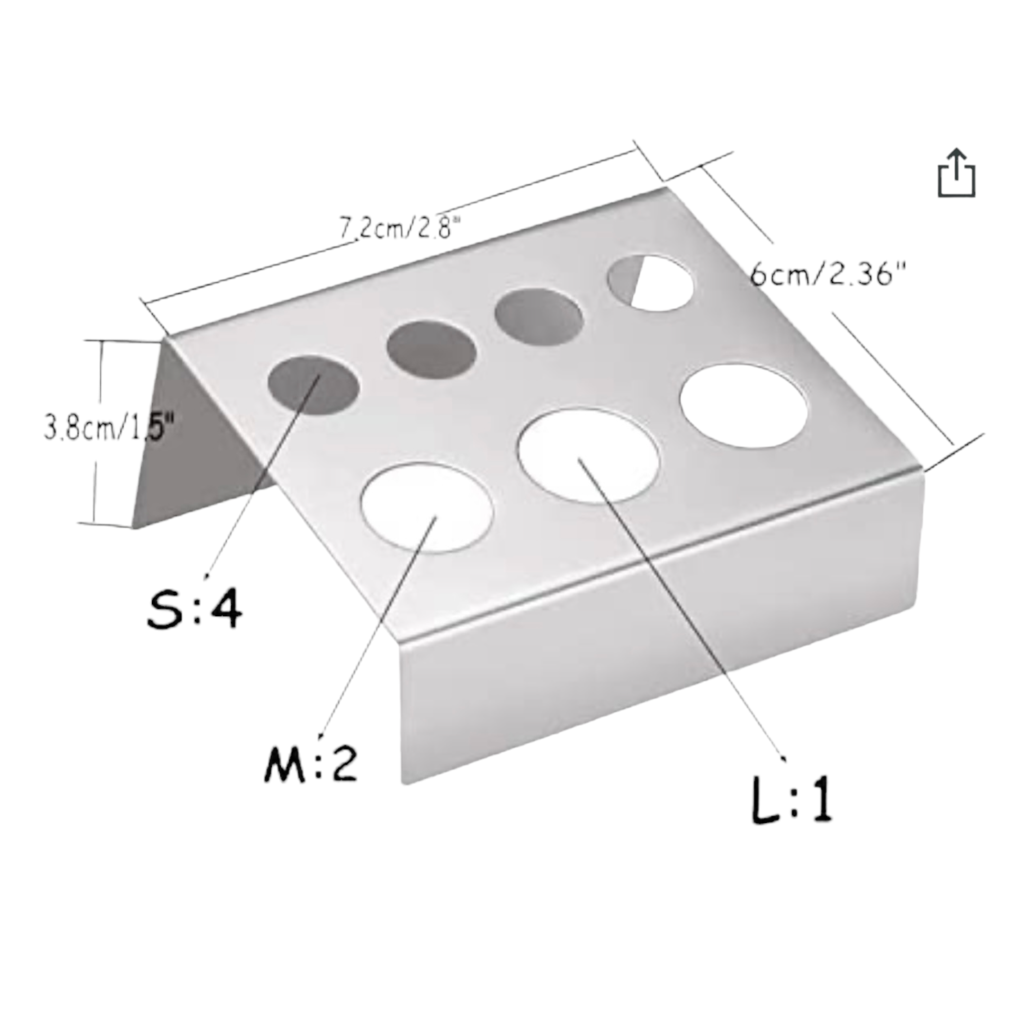 Ink Cup Holder MicroPmu Tattoo Supply