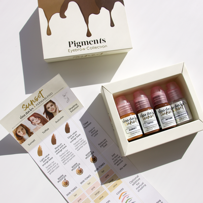 Tina Davies Sunset Pigment Kit and Colors