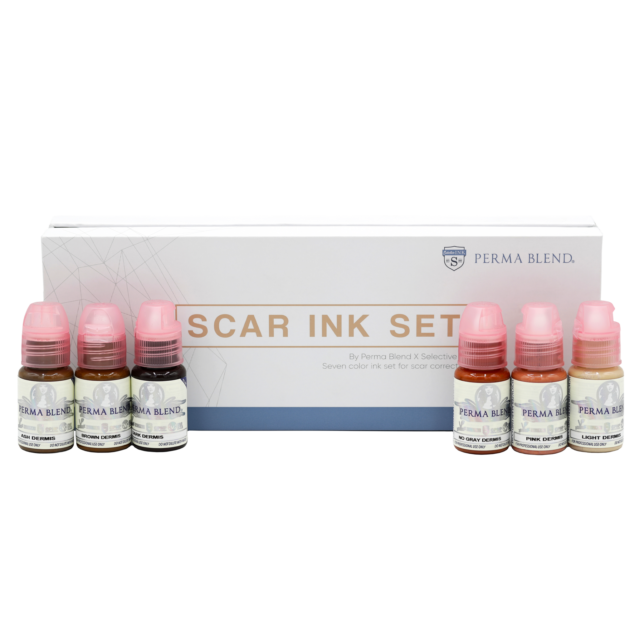 Perma Blend Scar Kit MicroPmu Tattoo Supply