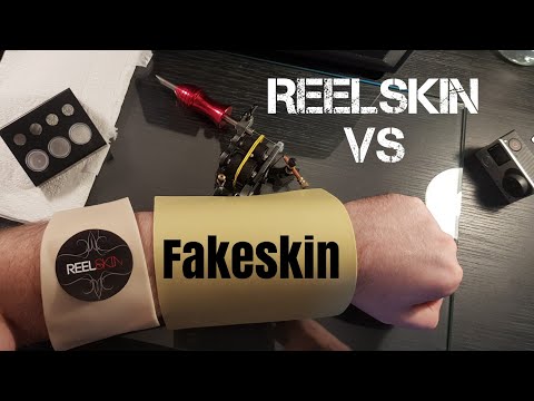 ReelSkin Synthetic Tattoo Practice Skin - ONE Medium